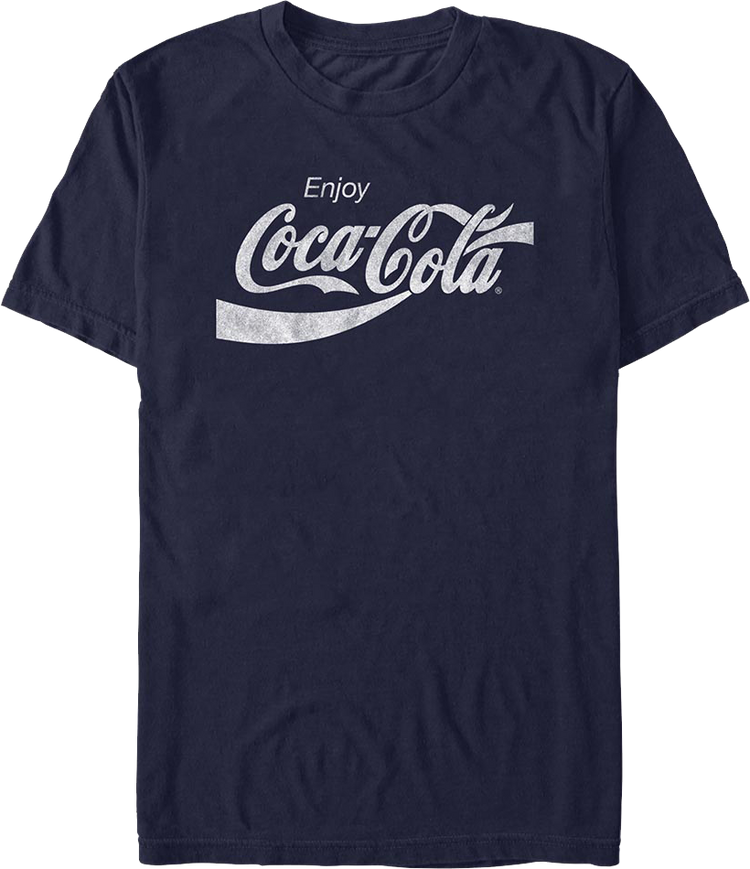 Blue Enjoy Coca-Cola T-Shirt