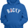 Blue Logo Rocky Hoodie
