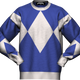 Blue Ranger Mighty Morphin Power Rangers Knitted Sweater thumbnail