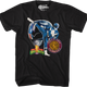 Blue Ranger Profile Mighty Morphin Power Rangers T-Shirt thumbnail