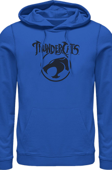 Blue ThunderCats Logo Hoodie