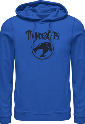 Blue ThunderCats Logo Hoodie