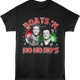 Boats 'N Ho Ho Ho's Christmas Ornaments Step Brothers T-Shirt thumbnail