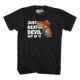 Just Beat The Devil Out Of It Bob Ross T-Shirt thumbnail