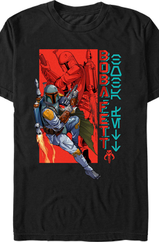 Boba Fett Collage Star Wars T-Shirt