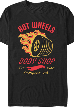 Body Shop Logo Hot Wheels T-Shirt