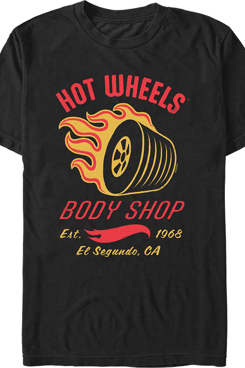 Body Shop Logo Hot Wheels T-Shirt