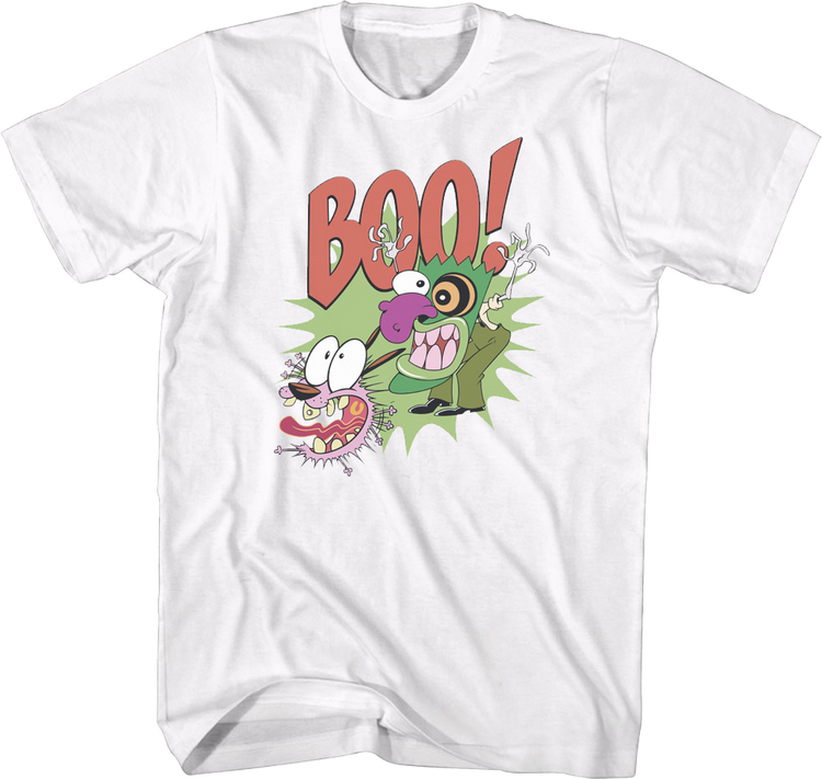 Boo Courage The Cowardly Dog T-Shirt