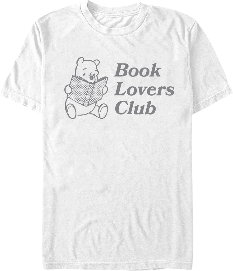 Book Lovers Club Winnie The Pooh T-Shirt