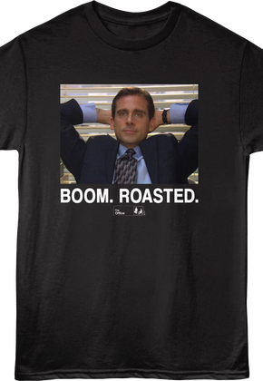 Boom Roasted The Office T-Shirt