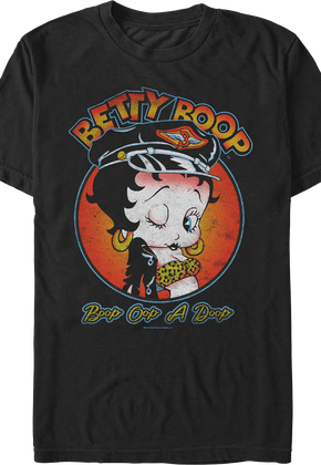 Boop Oop A Doop Biker Pose Betty Boop T-Shirt