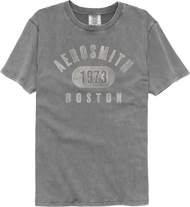 Boston 1973 Aerosmith Comfort Colors Brand T-Shirt