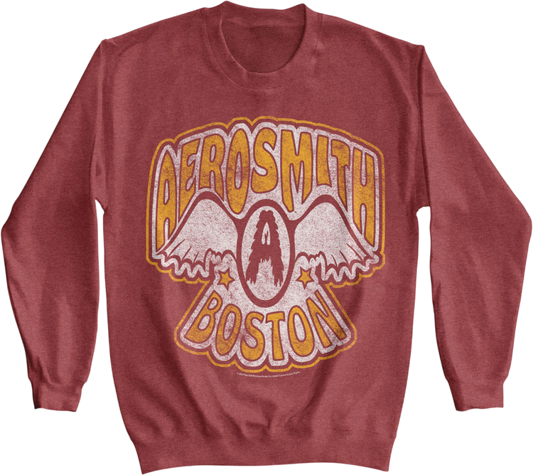 Boston Wings Aerosmith Sweatshirt