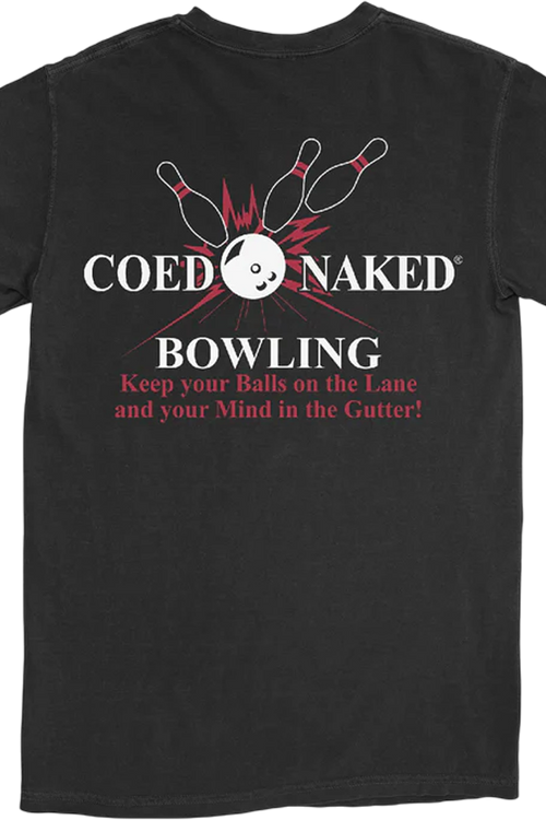 Bowling Coed Naked T-Shirt