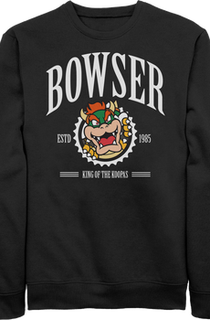 Bowser King Of The Koopas Super Mario Bros. Nintendo Sweatshirt