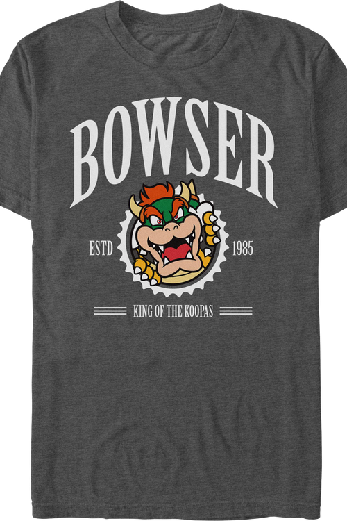 Bowser King Of The Koopas Super Mario Bros. Nintendo T-Shirt