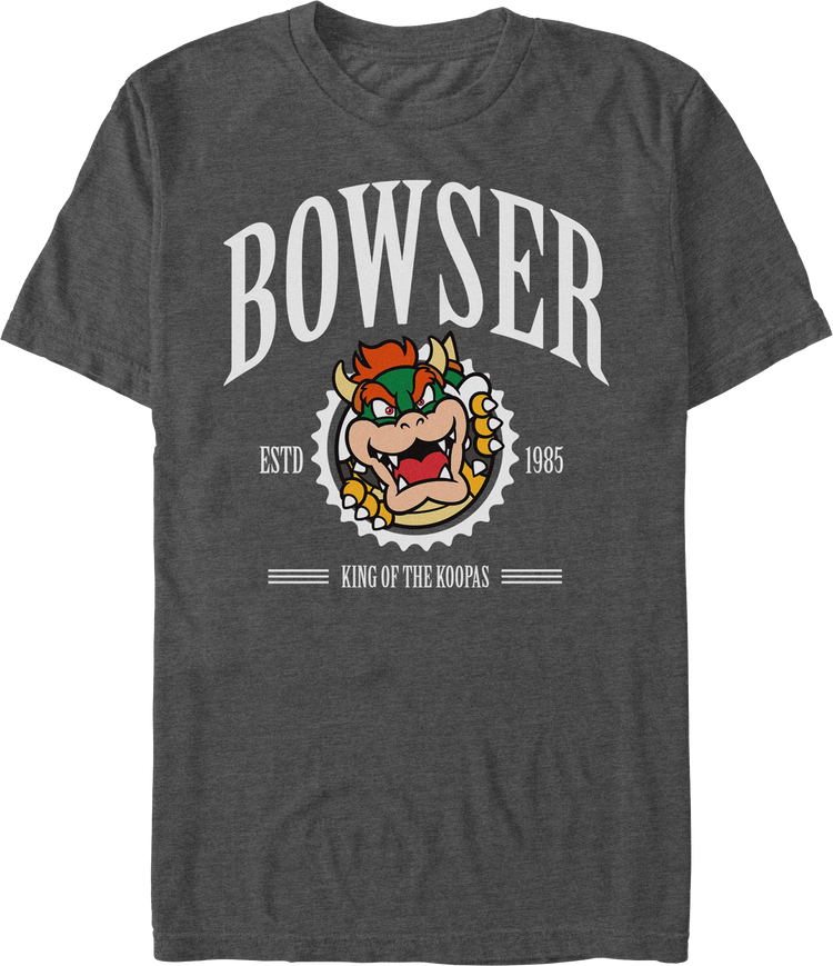 Bowser King Of The Koopas Super Mario Bros. Nintendo T-Shirt