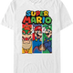 Bowser Mario Luigi Panels Super Mario Bros. T-Shirt thumbnail