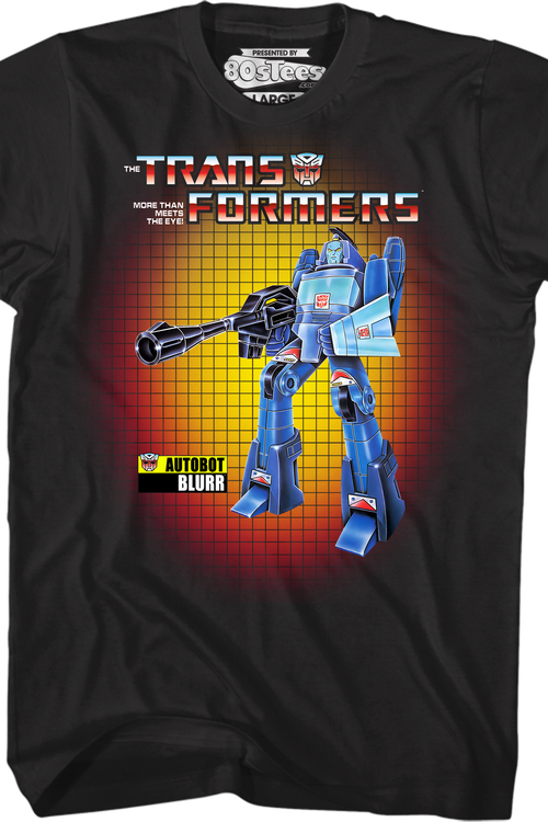 Box Art Blurr Transformers T-Shirt