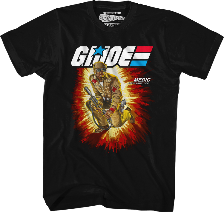 Box Art Doc The Medic GI Joe T-Shirt