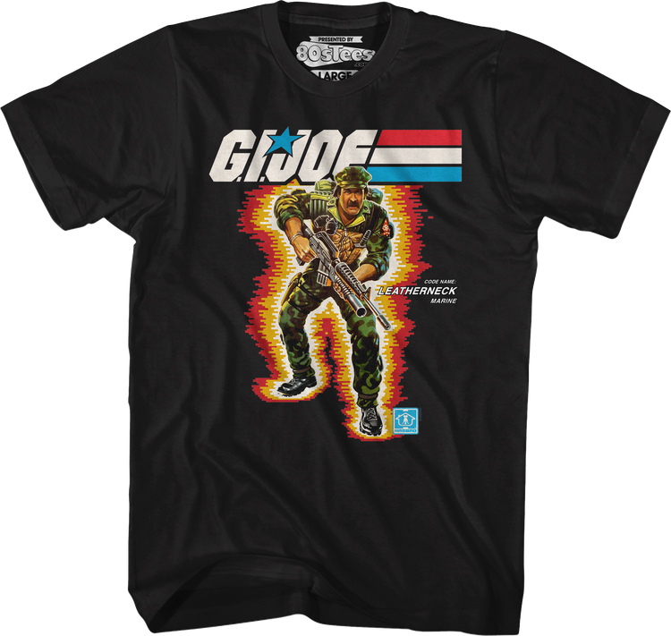 Box Art Leatherneck GI Joe T-Shirt