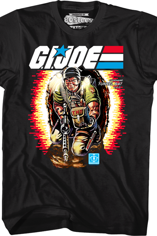Box Art Tunnel Rat GI Joe T-Shirt