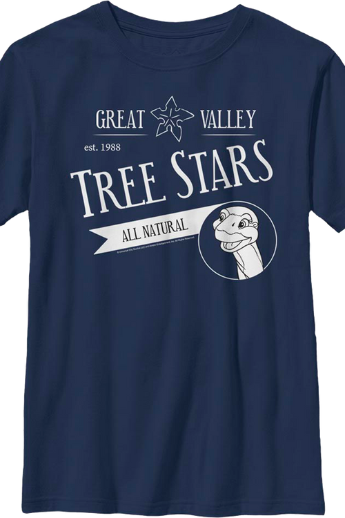 Boys Youth Great Valley Tree Stars Land Before Time Shirt