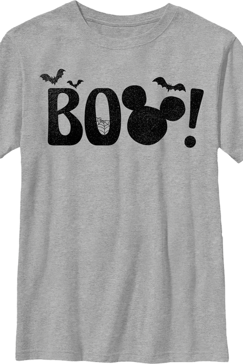 Boys Youth Mickey Mouse Boo Disney Shirt
