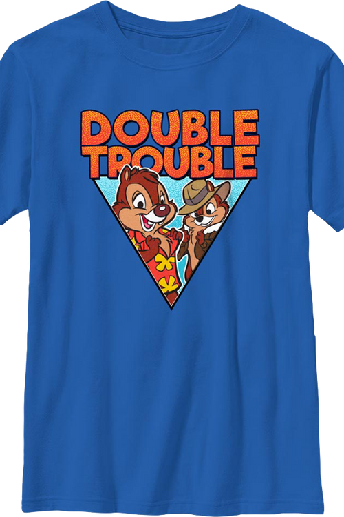 Boys Youth Retro Double Trouble Chip 'n Dale Rescue Rangers Shirt
