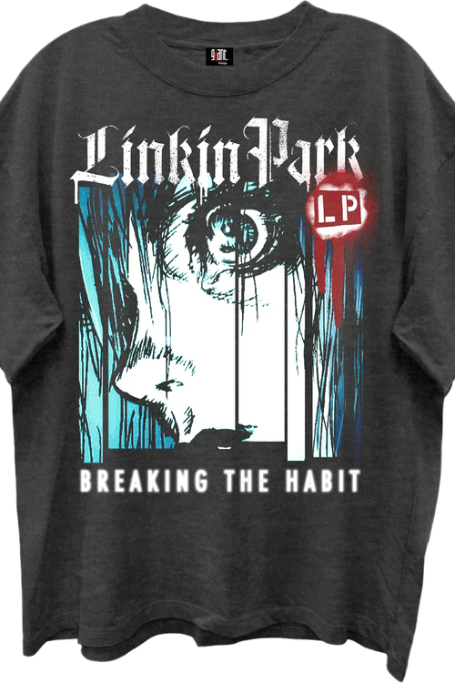 Breaking The Habit Linkin Park Oversized T-Shirt