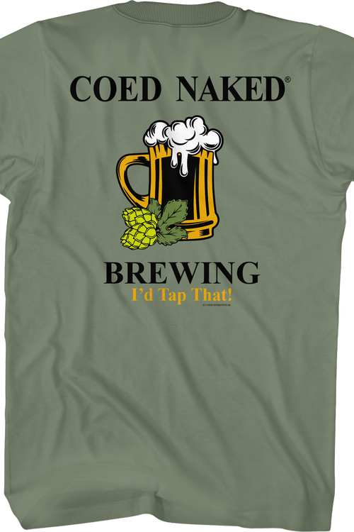 Brewing Coed Naked T-Shirt
