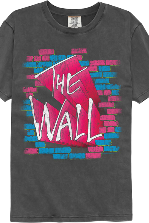 Brick Wall Pink Floyd Comfort Colors Brand T-Shirt