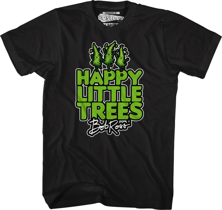 Happy Little Trees Bob Ross T-Shirt