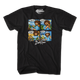 Four Squares Bob Ross T-Shirt thumbnail