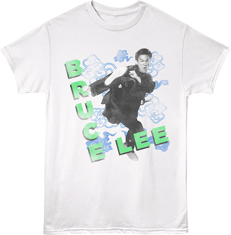 Dragon In The Clouds Bruce Lee T-Shirt