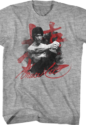 Dynamic Pose Bruce Lee T-Shirt