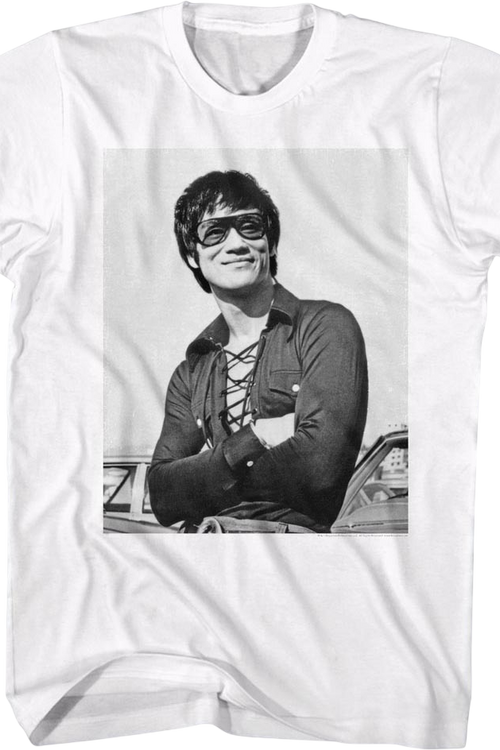 Arms Folded Stance Bruce Lee T-Shirt
