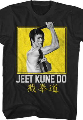 Jeet Kune Do Nunchucks Bruce Lee T-Shirt