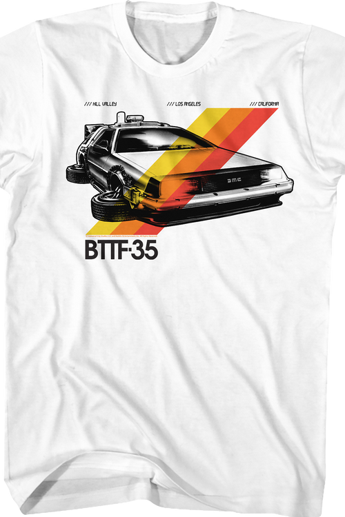 BTTF-35 Back To The Future 35th Anniversary T-Shirt