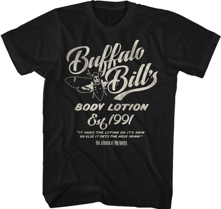 Buffalo Bill's Body Lotion Silence of the Lambs T-Shirt
