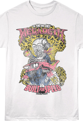 Built For Speed Megadeth T-Shirt