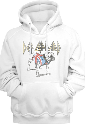 Bulldog Def Leppard Hoodie