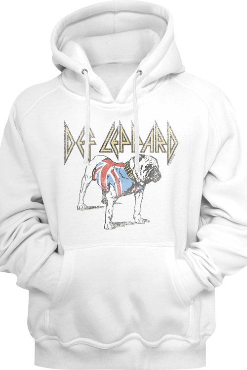 Bulldog Def Leppard Hoodie
