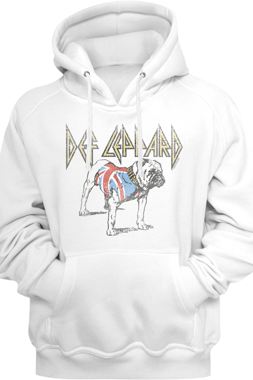 Bulldog Def Leppard Hoodie