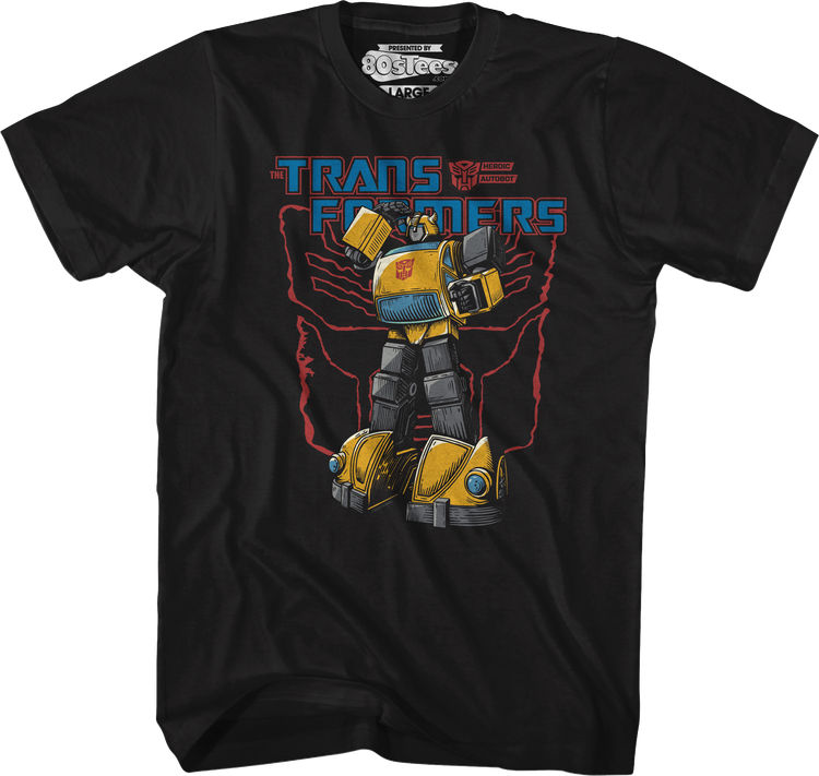 Bumblebee Battle Pose Transformers T-Shirt