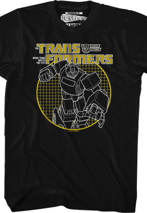 Bumblebee Circle Grid Transformers T-Shirt