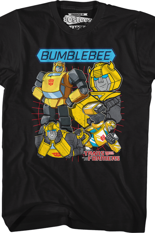 Bumblebee Collage Transformers T-Shirt