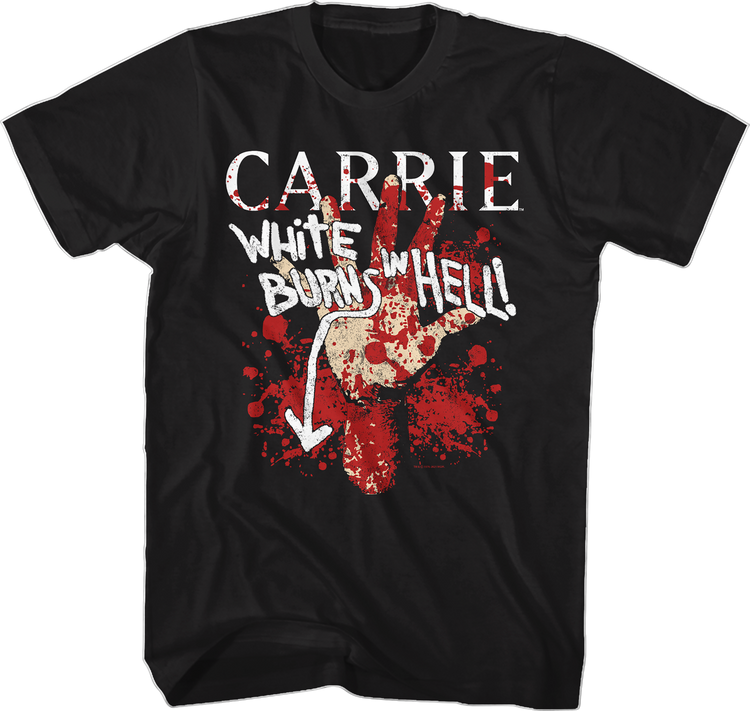 Burns In Hell Carrie T-Shirt