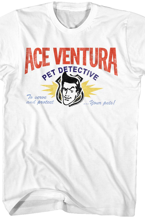 Business Card Ace Ventura T-Shirt