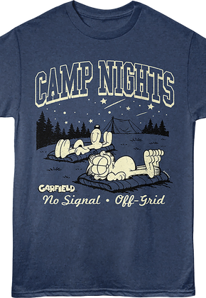 Camp Nights Garfield T-Shirt